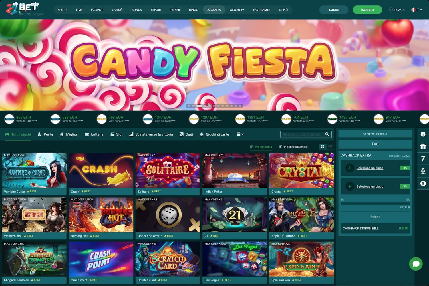 22Bet Slot Online Popolari Del Casinò 22Bet Slot Online Popolari Del Casinò